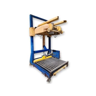 Flexicon, rear post bulk bag filler w/ powered roller conveyor - Image 2
