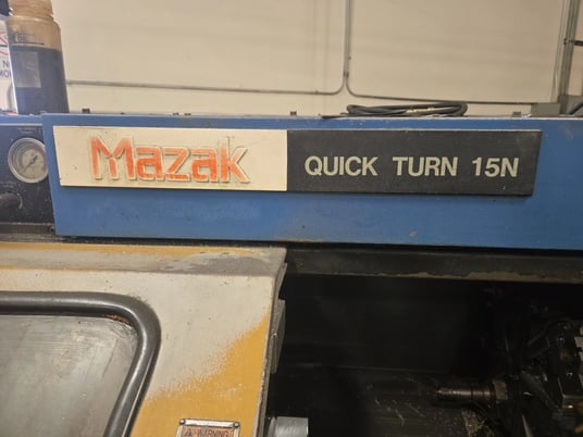 Mazak #Quick-Turn-15N, CNC Lathe, Mazatrol T32B, 1993 - Image 3