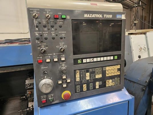 Mazak #Quick-Turn-15N, CNC Lathe, Mazatrol T32B, 1993 - Image 4