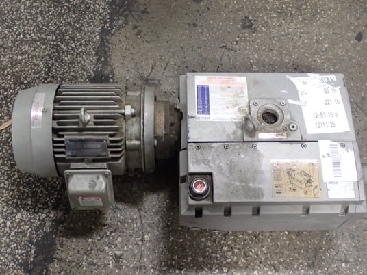 Becker #U-4.100SA/K, Vacuum Pump, 117 m3/h Inlet capacity, 3 mbar, 3.73 kW, 1700 RPM, 2010 - Image 4