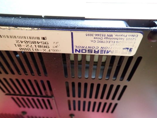 Emerson Electric #FX-81000, Positioning Servo Drive - Image 3
