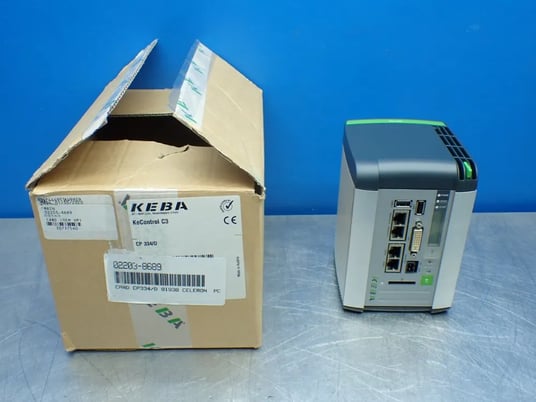 Keba #CP-334/0, KeControl C3 Programmable Logic Controller, 24 VDC, New, 2019 - Image 1
