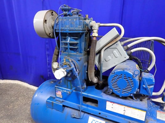Quincy Compressor #QR-370/150922-133, Air Compressor, 120 gallon Tank, 15 HP, 1760 RPM, 230/460 V. - Image 3