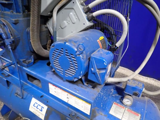 Quincy Compressor #QR-370/150922-133, Air Compressor, 120 gallon Tank, 15 HP, 1760 RPM, 230/460 V. - Image 4
