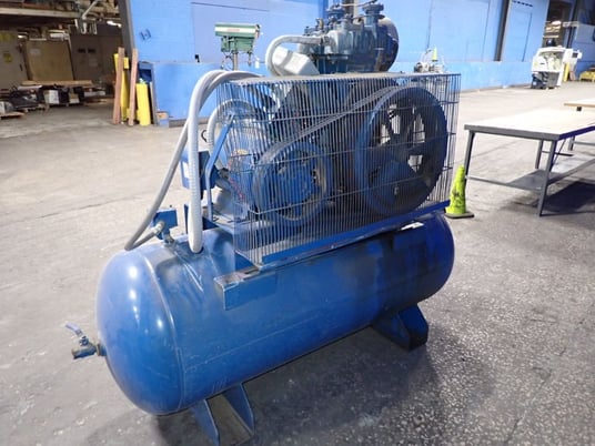 Quincy Compressor #QR-370/150922-133, Air Compressor, 120 gallon Tank, 15 HP, 1760 RPM, 230/460 V. - Image 6
