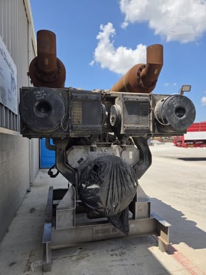 Caterpillar #3512E, Industrial Diesel Engine Core - Image 8