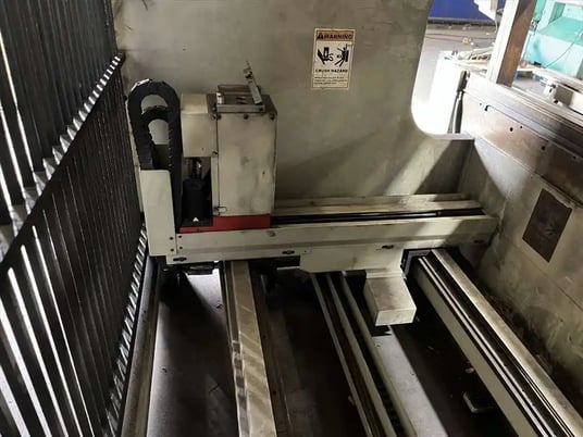 150 Ton, Accurpress #Accell-515010, CNC press brake, 10' overall, 106" between housing, Beckhoff Control - Image 7