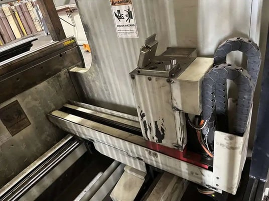 150 Ton, Accurpress #Accell-515010, CNC press brake, 10' overall, 106" between housing, Beckhoff Control - Image 8