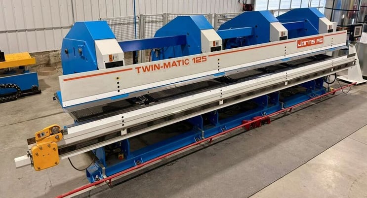 252" Jorns #AG-TwinMatic-125, CNC folding machine, 0.5"-48" back gauge depth, 2008, retrofitted 2024 - Image 1
