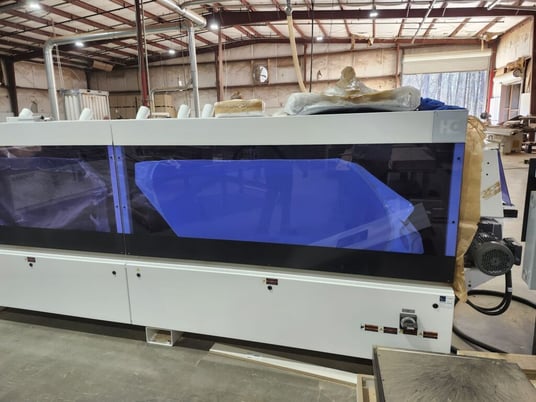 Homag #Edgeteq-S-300, edge bander with conveying system, new in shipping crate, 2024 - Image 6