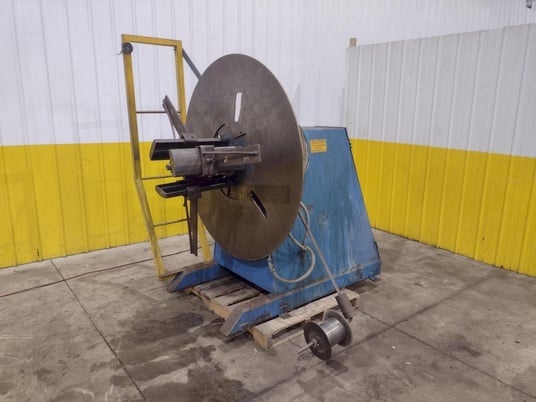 6000 lb. Colt #CR-60-12, motorized coil reel uncoiler, 12" width, 16"-21" ID, 60" outside dimensions - Image 4