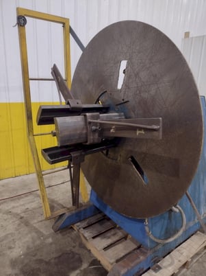 6000 lb. Colt #CR-60-12, motorized coil reel uncoiler, 12" width, 16"-21" ID, 60" outside dimensions - Image 7
