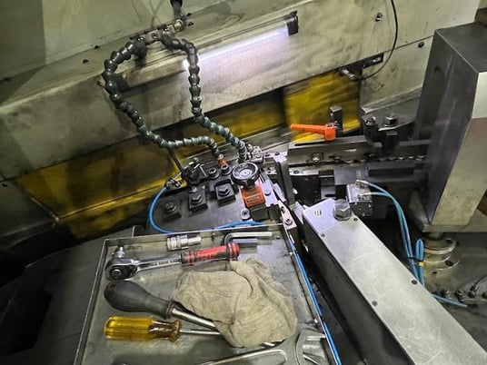 0.63" x 5.91" Smart Machine Tool #NG-W-40-EVI, Flat Die Thread Rolling Machine, 7.87" shank length, 200 - Image 4