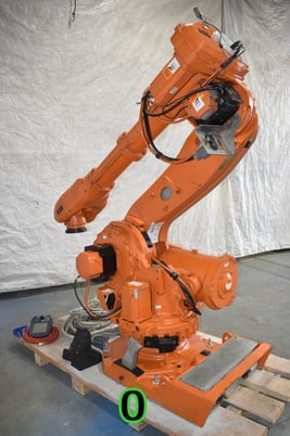 ABB #IRB-6600-125/3.2, Industrial Robot Arm, 125" reach, 6-axis, 2 robots & 2 controllers, 275 lb. payload - Image 3
