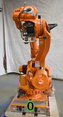 ABB #IRB-6600-125/3.2, Industrial Robot Arm, 125" reach, 6-axis, 2 robots & 2 controllers, 275 lb. payload - Image 6