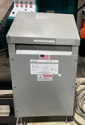 15 kva, 460 Primary, 460Y/266 Secondary Federal Pacific Caterpillar #WS-2, Transformer - Image 1