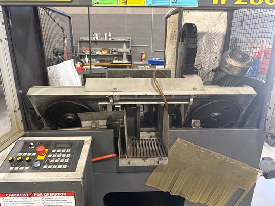 9" x 9" Hydmech #H-230A, Horizontal Band Saw, 9' 8" x 1" blade, 350 SFM, 2013 - Image 3