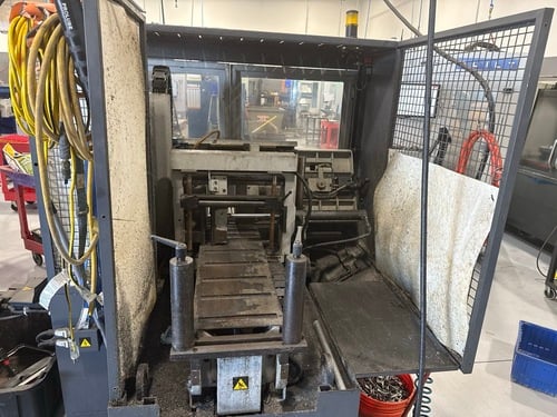 9" x 9" Hydmech #H-230A, Horizontal Band Saw, 9' 8" x 1" blade, 350 SFM, 2013 - Image 4