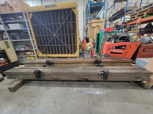 Press Brake Open Hat Die Set, 3-5/8" & 5-1/2" x 144" long - Image 1