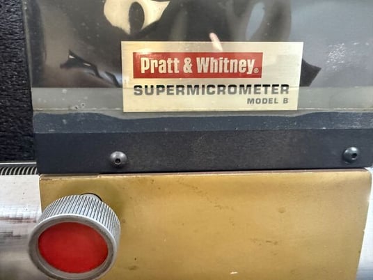 Pratt & Whitney #Supermicrometer-B, measuring machine, electronic readout - Image 2