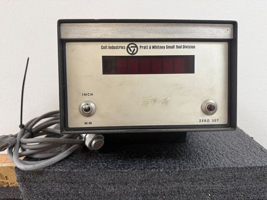 Pratt & Whitney #Supermicrometer-B, measuring machine, electronic readout - Image 8