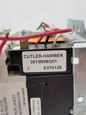Cutler-Hammer A202K4CAM, AC Lighting Contactor, 200A, 3P, 60 Volts, 120/110 Volts, Coil Model M - Image 3
