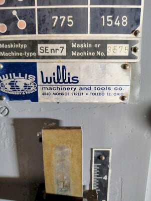 Willis Solberga #90-S/2-4, Drill Press - Image 5