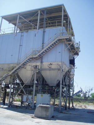 105000 cfm Baumco 6 compartment dust collector, baghouse, 33756 sq.ft. - Image 2