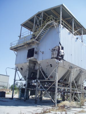 105000 cfm Baumco 6 compartment dust collector, baghouse, 33756 sq.ft. - Image 4