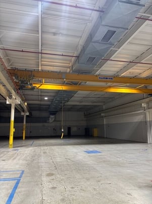 3 Ton, Eastern, overhead bridge crane, 47' span, 125' runway - Image 1