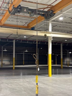 3 Ton, Eastern, overhead bridge crane, 47' span, 125' runway - Image 6