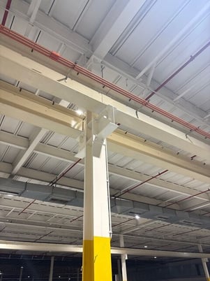 3 Ton, Eastern, overhead bridge crane, 47' span, 125' runway - Image 7