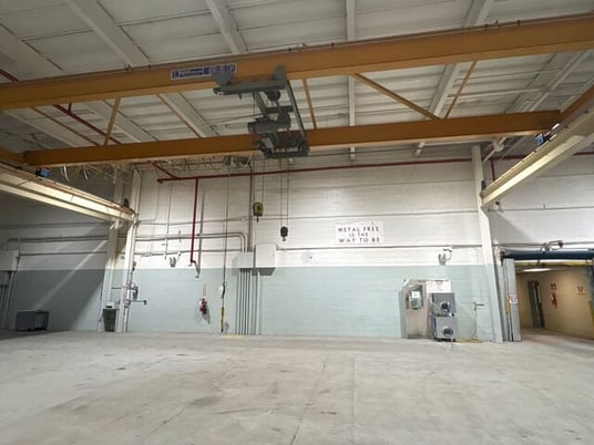 3 Ton, Eastern, overhead bridge crane, 47' span, 125' runway - Image 8