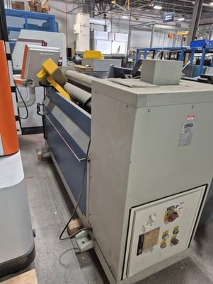 5.1' x .197" Baileigh #PR-510, 3-roll Hydraulic Plate Roller, 6" roll diameter, 4 HP, 2015 - Image 2