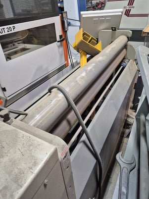 5.1' x .197" Baileigh #PR-510, 3-roll Hydraulic Plate Roller, 6" roll diameter, 4 HP, 2015 - Image 3