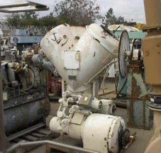 Patterson -Kelley V-type dryer, 20 cu.ft., vacuum, Stainless Steel, jkt, liq feed - Image 2
