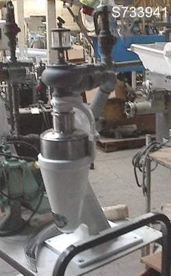 Sharples #T-1, centrifuge, decanter, vertical bowl - Image 2