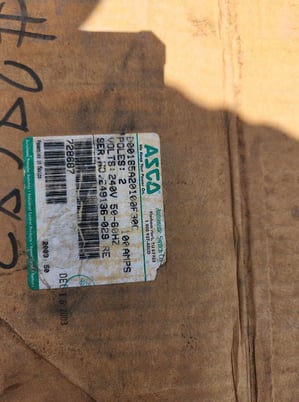 100 Amp. ASCO Automatic Transfer Switch, 1Ph, 240 Volts, unused (2 available) - Image 2