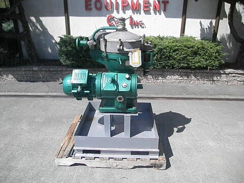 Alfa-Laval #MAB206-7.5, centrifuge, disc, batch, solid wall - Image 1