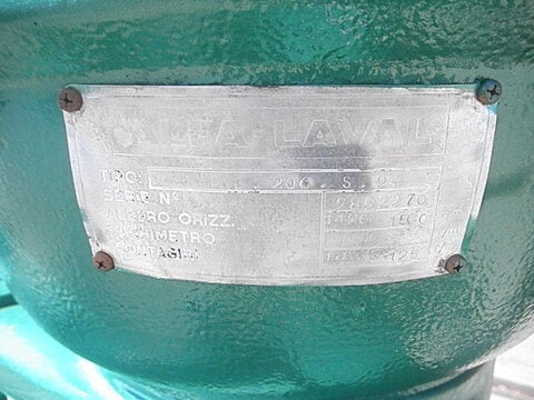 Alfa-Laval #MAB206-7.5, centrifuge, disc, batch, solid wall - Image 6