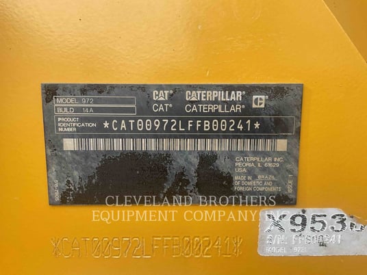 Cat 97214, Wheel Loader, 4407 hours, S/N: FFB00241, 2022 - Image 6