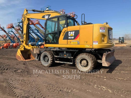 Caterpillar M318F, Wheel Excavator, 4850 hours, S/N: F8B00441, 2015 - Image 4