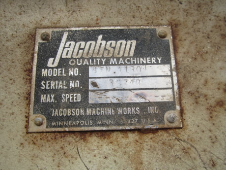 Jacobson #8TN-11, hammermill, Carbon Steel, 200 HP - Image 7