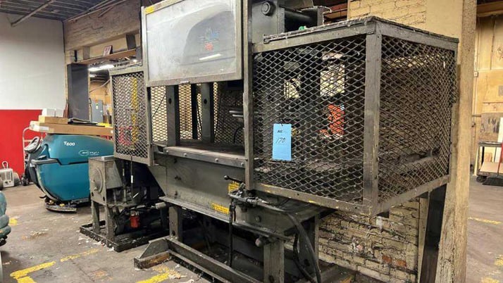 150 Ton, Rogers #S150-14-D-18, Hydraulic H-Frame Press, 97" x 26" bed, 46" between posts, 10-3/4" stroke of - Image 1