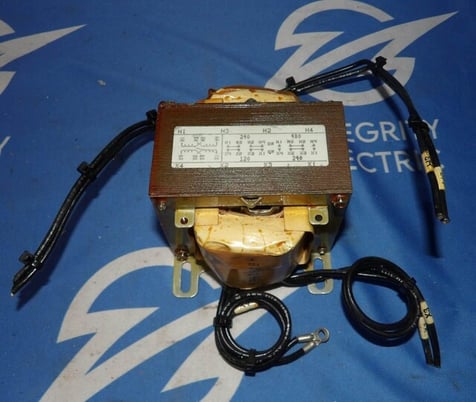 300 VA, General Electric 9T58B1808, 240/480 Pri. 120/240 Sec., Industrial Control Transformer - Image 2