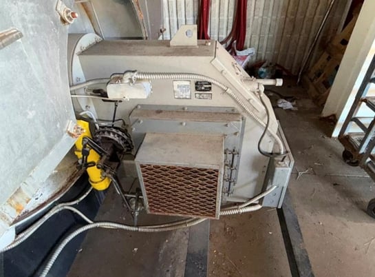 200 HP Williams & Davis #200-777-Tejas, steam boiler set, 150 psi, Gordon Piatt natural gas burner - Image 5