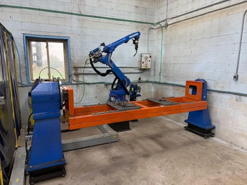 Yaskawa AR2010, Robotic Welder, w/ Miller Auto-Continuum 500 Welder, 12kg 26.5 lb. payload, 2010mm 79" reach - Image 1