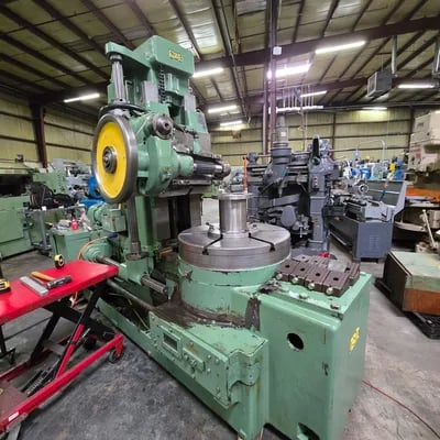 Gould & Eberhardt #48HS, Vertical Gear Hobber, 48" diameter, 18" max. face length, 8" hob diameter, 32" table - Image 1