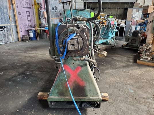 4.5" NRM, Cold Feed Rubber Extruder, 12:1 L/D ratio, power feed roll, 75 HP, 1150 RPM, 460 Volts, 3PH - Image 6