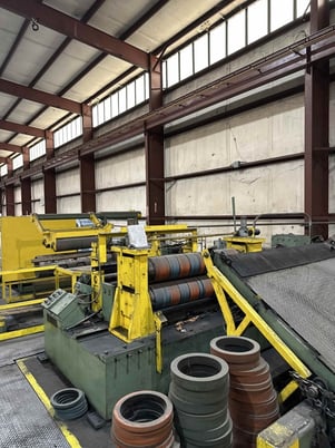 60" x .187" Delta, Loop Slitting Line, 40,000 lb, 20"/24" ID, 72" outside dimension, LR - Image 3